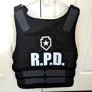 Resident Evil Leon Kennedy RPD Black Vest